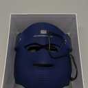 INIA Glow 4D Wireless Red Light Therapy Mask for face  Dual NIR, 320 LEDs, 4 Modes, Under-Eye Cooling, Cordless & Rechargeable LED Face Mask for Home & Travel, Skincare Gifts for Women Mom Wife, Blue