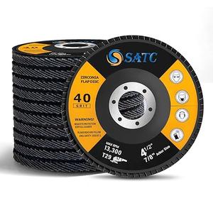 20 Pcs Flap Discs, 4 1/2 Flap Sanding Disc for Angle Grinder 40 60 Grit Grinding Disc Flap Grinding Wheel for Wood & Metal Sanding