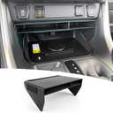 Upgraded Divider Slot Center Console Organizer Tray Compatible with 2019-2025 Toyota RAV4 & 2021-2025 RAV 4 Prime Accessories Insert Gear Shift Secondary Storage Box