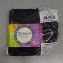 Jefferies Socks Big Girls' Smooth Tights, Black, 6-8 Years (Pack of 3)