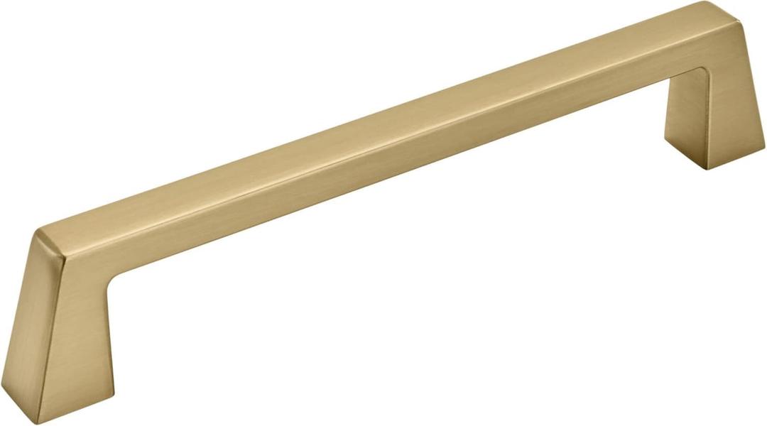 Amerock | Cabinet Pull | Champagne Bronze | 6-5/16 inch (160 mm) Center to Center | Blackrock | 1 Pack | Drawer Pull | Drawer Handle | Cabinet Hardware
