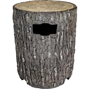Aquascape Faux Wood Stump Propane Tank Cover, 78345