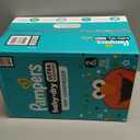 Pampers Diapers Baby Dry Size 2, 112 Count, Absorbent Disposable Infant Diaper 
