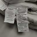 Bedsure Queen Comforter Set - 3 Pieces White Queen Bedding Set for All Seasons, Boho Contrasting Design Bed in a Bag with Comforter & Pillowcases, Linen