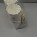 Tioncy 100 Pcs Tea Party Decorations Include 50 Pieces 9 oz Paper Tea Cups with Handle and 50 Plates Disposable Teacups and Saucers Sets for Birthday Baby Shower(5 Colors) (Floral, Multicolor)