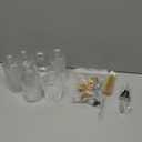 SuproBarware Bitters Bottles Set of 6 - Glass Dasher Bottles with Dash Top and Stopper Great Dispenser Bottle For Your Bitters Great for homemade Cocktail and Bartender