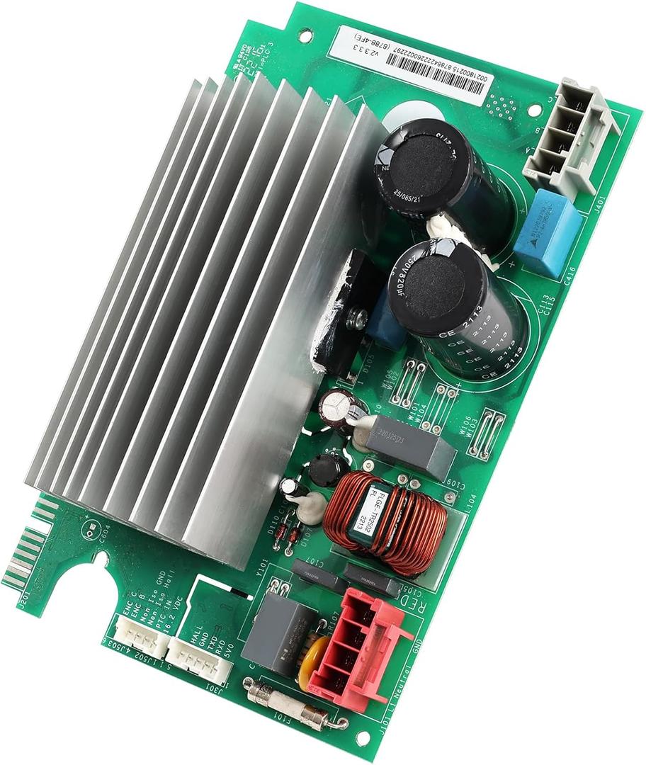OEM WH22X35837 Inverter Control Board Compatible with GE Washer Board WH22X29531 WH22X32059 WH22X32957 WH22X34657 AP7211663