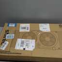 shinic Window Fan with Reversible Airflow Quiet, Twin 9" Blades, Full Remote Control, 3 Functions-3 Speeds, Bathroom Kitchen Window Exhaust Fan, Width Adjustable (From 23.8" to 37") ETL Certified