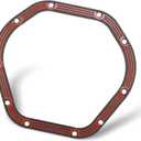 1 PC LLR-D044 Differential Cover Gasket, Transmission Gaskets, Replacement for Dana 44 Axles Drivetrain Sealing (Red)
