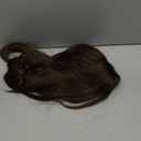 18 Inch Synthetic Hair Toppers for Women with Thinning Hair, Classic Style, Light Brown, 5.5 Inch Base, 20% Density