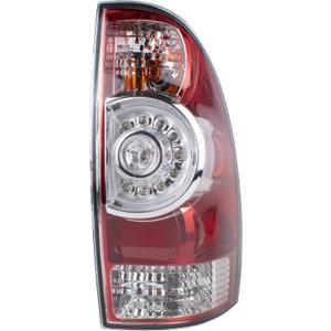 Boine Tail Light Right Passenger Side Compatible With 2005-2015 Toyota Tacoma Pickup Rear Light Brake Lamps LED Lens Bulb and Harness Included (Right Passenger Side)
