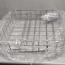 W10728159 Dishwasher Lower Rack for Maytag Dishwasher Rack with Wheels, W10525646 W10780925 W10082825 Lower Rack Replacement for Kitchenaid Dishwasher Rack Parts, 22"D by 20.5"W