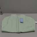 Unnivoll Baby Sleep Sack 6-12 Months 1.0 Tog Baby Wearable Blanket Cotton Sleeping Sack Quilted Baby Sleep Bag with 2-Way Zipper for Infant Newborn Green (Medium)