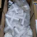 13x20FT Portable Garage, 13'x20' Carport Heavy Duty, Galvanized Frame & 180 g PE Waterproof Canopy, with 4 Doors (Included 2 Side Doors), and 4 Windows, for Pickup Truck, and Boat (WHITE)