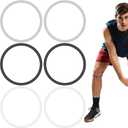 2 x COMNICO 6pcs Patellar Tendon Support Strap Knee Strap Knee Band Patella Band for Knees Pain Relief Basketball Running Sports Breathable Patellar Tendon Support