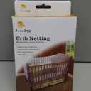 Jeep Crib Universal Size Crib Mosquito Net, White