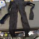 Womens Long Sleeve Jumpsuit V Neck Romper Sexy Bodycon Black, One Size