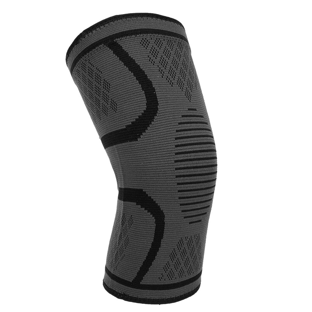 Knee Compression Sleeves, NonSlip Support Brace for Men Women, Prevent Sports Sprains, Stable Pressures, Breathable Material, Running, Basketball, Nylon XL (XL)