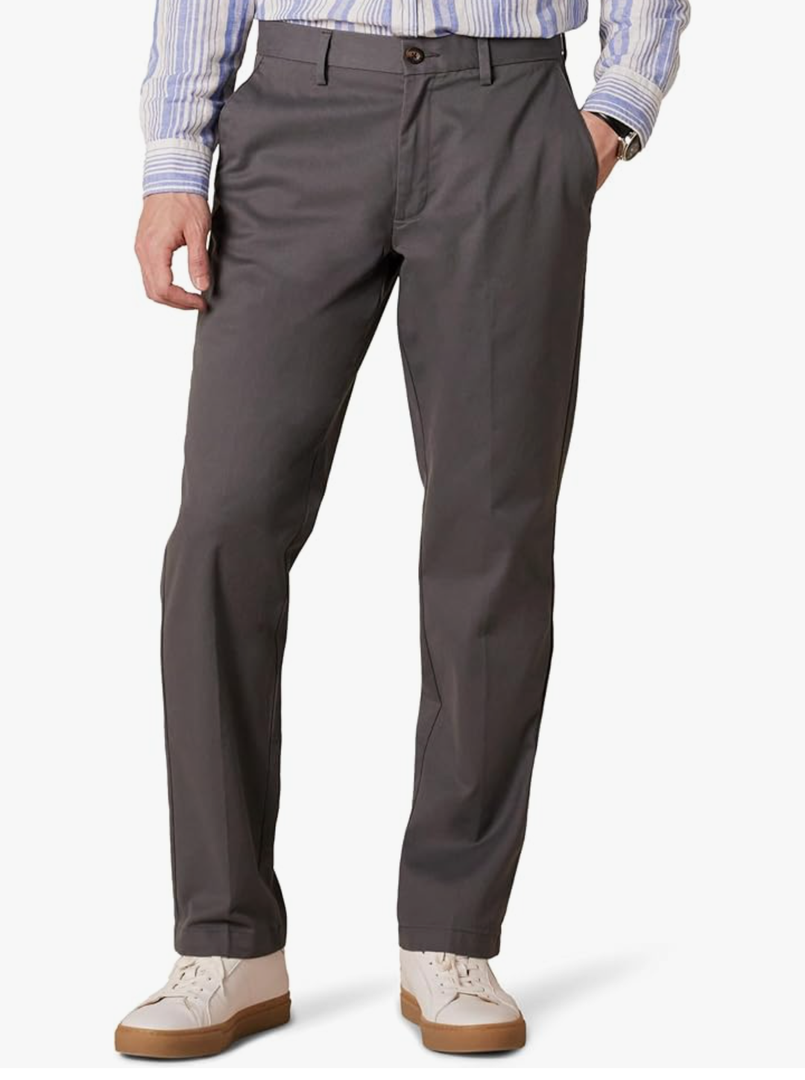 Amazon Essentials Men's Straight-Fit Wrinkle-Resistant Flat-Front Chino Pant, US:29Wx29L