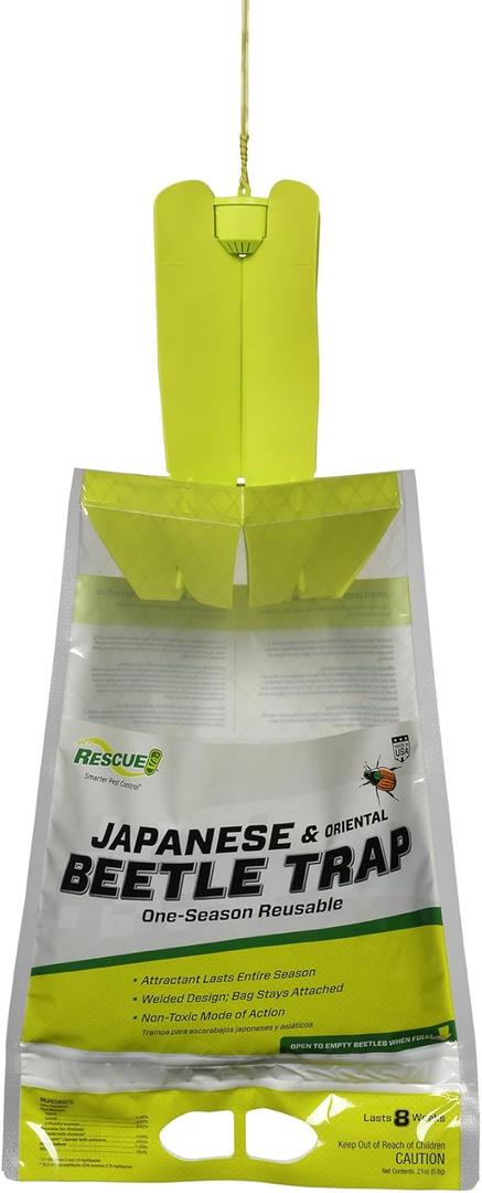 RESCUE! Japanese Beetle Trap  Reusable Bag
