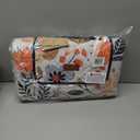 Sundays Leisure Large Round Waterproof Picnic Blanket (79") for Baby and Family, Outdoor Blanket Baby Mat, Foldable Padded Spill-Proof Mat, Fits 4 to 6, Stylish Picnic Blanket Waterproof