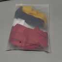 4 pieces of women's bow hair accessories, black bow hair with bow hair clips, women's hair accessories, cute accessories, bow bow hair clips (black, white, pink) (4, Mixed color)