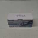 Mini Steam Iron for Clothes, 1100W Small Iron with Non-Stick Soleplate, Grey