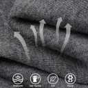 2 x Girls Leggings with Skirt for Girls Kids School Uniform Pants Toddler Ruffle Pants Tutu Pull On Warm Clothes (7-8 Years, Dark Gray)