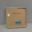 Presentime & Co Vintage Farmhouse Series, Galvanized Rustic Barnwood Clock, 19.5 inch, Galvanized Finish Arabic Numerals with Weathered Natural Barnwood, Farmhouse Décor/Wall Décor