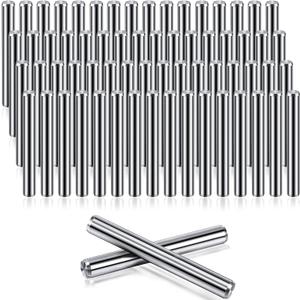 5 mm x 40 mm Stainless Steel Shelf Dowel Pin Shelf Support Pegs Positioning Pins Metal Bookshelf Nail Support Bracket Nails for DIY Craft Cabinet Furniture Fixing Parts Positioning(64 Pcs)