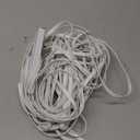 Jadaol Cat 6 Ethernet Cable 50 ft, 10Gbps Support Cat8 Cat7 Network, Flat RJ45 LAN Patch Cable, High-Speed Wired Internet Cable for Router, Modem, Switch, Gaming Consoles, PC, Streaming Devices, White