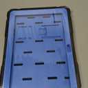 MENZO Case for Fire HD 10 (Only 13th Gen, 2023 Release) Bracket Design, Layer Duty Shockproof Rugged Case with Kickstand, Black+Teal