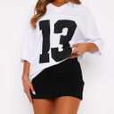 Women's Mini Skorts with Drawstring Mid Waist Side Split Bodycon Y2K Mini Skirt with Shorts (Black)