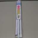 Spring Tension Curtain Rod for Windows 31 to 54 inch White Small Tension Rod Adjustable Spring Curtain Rods No Drilling Short Tension Rod for Kitchen, Closet, Bathroom, Bookshelf