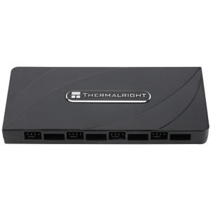 Thermalright Fan and ARGB HUB X8 ARGB/PWM Hub Controller Used SATA Power Supply, Hub Support 8 Groups of Fans, 8-Port PC PWM Fan and ARGB Fan Controller(Fan and ARGB HUBX8 )