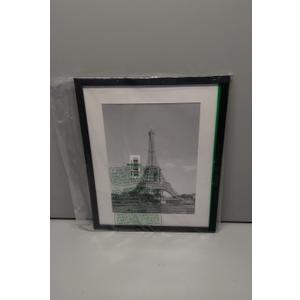 upsimples 12 x 15 Frame, Display Pictures 9x12 with Mat or 12x15 Without, Wall Hanging Photo Frame, Black, 1 Pack