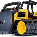 Tonka Steel Classics Bulldozer - Made with Steel & Sturdy Plastic, Yellow Toy Construction Truck, Boys and Girls, Kids, Toddlers, Ages 3+