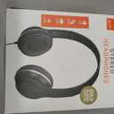 GPX IAH57B Wired Headphones Padded 3-d Accs Swivel Earcups/adjustable Headband
