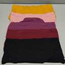 INNERSY Women's Underwear Cotton Soft Underwear High Waisted Breathable Briefs 5 Pack (Large)