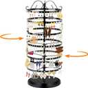 6 Tiers Rotating Earring Holder Organizer Stand,264 Holes Stud Earring Organizers and StorageJewelry Organizers and Storage,Earring Tree Organizer for Women