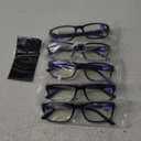 Gaoye 0.5 Professional Reading Glasses for All Day - Computer Readers with Blue Light Protection - Value Pack