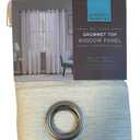 URBAN HABITAT 63in. LENGTH GROMMET TOP WINDOW PANEL WOODBURGH 50 in. W x 63 in. L 127 cm x 160 cm Includes 1 grommet top panel Fit up to 1.25 in (3.2 cm) diameter rod, White