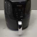 Ninja Air Fryer | 4 QT Capacity | 4-in-1 Roast, Crisp, Roast, Reheats, & Dehydrates | Dishwasher Safe Parts | 105F-400F | Includes 20 Easy & Healthy Recipes | 1550 watt | Grey | AF101