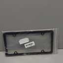 Ford Performance UV Printed Black Plastic Thin Rim License Plate Frame Holder 4 Hole