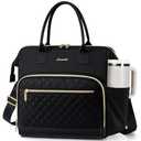 LOVEVOOK Lunch Bag Women, Insulated Adult Lunch Box for Women Work, Wide Opening Leakproof Cooler Tote Bag for Office Campus Picnic Beach with Shoulder Strap, Loncheras Para Mujer with Cup Holder