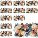 Flower Centerpieces for Tables - 10 Pack Wedding Arch Artificial Flowers Grey Arrangements Center Piece for Reception, Living Room, Kitchen, Dining Table Runner Decorations