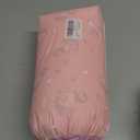 Kids Sherpa Throw Blanket  Soft Cotton & Warm Sherpa Toddler Blanket, Pink Unicorn & Clouds Pattern, Plush Winter Bed Throw, 40 x 60 inches