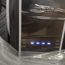 Under Desk Elliptic Leg Exercise Machine, 12 Speed Adjustment, Forward and Backward Movement, Suitable for Elderly Leg Exercise Oval Machine Seniors Oval Foot Pedal Machine (Black)