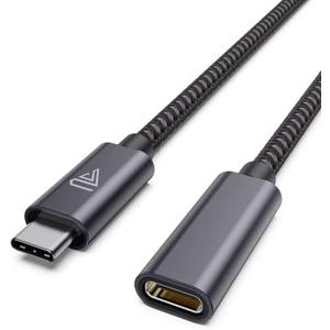 Faracent USB C Extension Cable (20Gbps/240W/3.3Ft), USB 3.2 Type C 3.1 Male to Female Extension Charging & Sync for iPhone 17 16 15 Pixel PSVR2 MacBook Air Pro/New iPad Dell XPS Surface Book