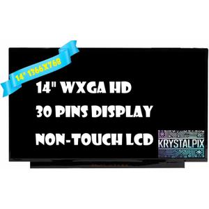Replacement LCD for HP B4GX5UA#ABA LCD LED Screen 14" HD WXGA 1366x768 Non-Touch 30 pins Display New